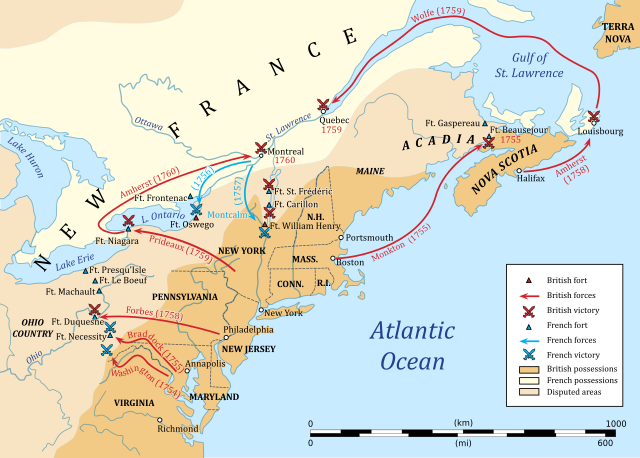 Montcalm's Victory at Ticonderoga  History of the  French and Indian War 1754-1763