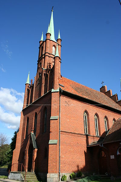 File:Frombork - kościół ewangelicki, ob. pogrzebowy św. Wojciecha (widok z boku).jpg