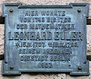 Memorial plaque Behrenstr 21-22 Leonhard Euler.JPG