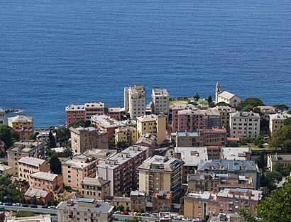 Come arrivare a Quinto Al Mare con i mezzi pubblici - Informazioni sul luogo