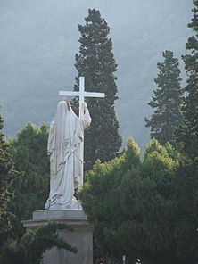 Genova - Cimitero di Staglieno - Statua della Fede-3.jpg