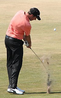 Geoff Ogilvy Australian professional golfer