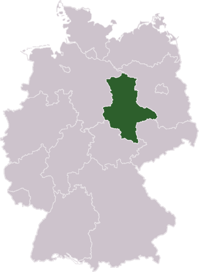 Land Sachsen-Anhalt in Deutschland