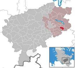 Geschendorf - Carte