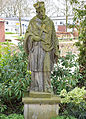 St. John Nepomuk in front of the pond at Haus Hall