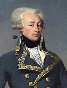 Marques de Lafayette. França, 1791