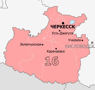 <span class="mw-page-title-main">Karachay-Cherkessia constituency</span> Russian legislative constituency