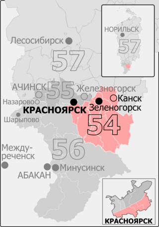 <span class="mw-page-title-main">Krasnoyarsk constituency</span> Russian legislative constituency