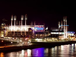 Great American Ball Park, home of MLB's Cincinnati Reds. Great-american-ball-park.jpg
