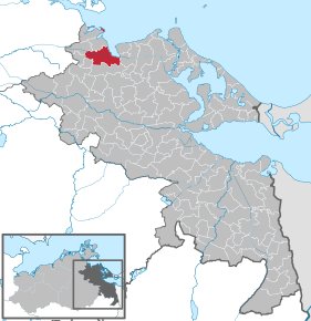 Poziția localității Greifswald