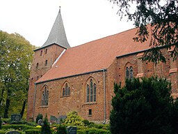 Church in Gressow, Mecklenburg, Germany