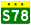 Guangdong Expwy S78 sign no name.svg