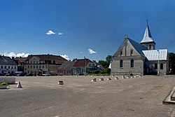 Central square in Gvardeysk