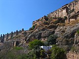 View of fort from outside