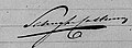 Handtekening Henri Corneille Schuijt van Castricum (1820-1915)