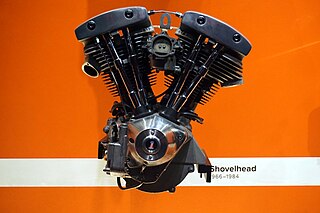 <span class="mw-page-title-main">Harley-Davidson Shovelhead engine</span> Motorcycle engine, produced 1966–1984