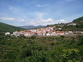 Vista de Barrado desde el paraje de los Chaparejos