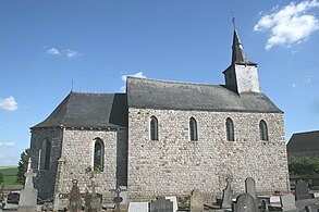 Kapel Sainte-Catherine (13e eeuw) in gehucht Herbais