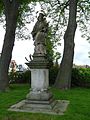 Čeština: Socha sv. Jana Nepomuckého ve městě Horní Cerekev, okres Jihlava. English: Statue of Saint John of Nepomuk in the town of Horní Cerekev, Jihlava District, Vysočina Region, Czech Republic. This is a photo of a cultural monument of the Czech Republic, number: 30616/3-3010. Památkový katalog  · MIS  · hledat obrázky  · hledat seznamy  · Wikidata