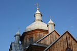 English: Church in Hoszów. Polski: Kościół we wsi Hoszów.