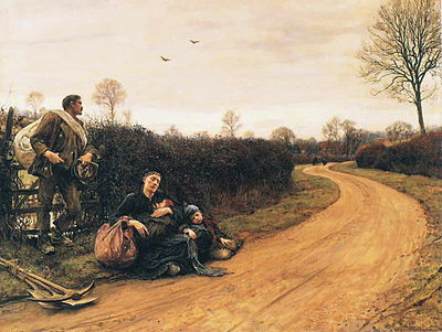 Hubert von Herkomer, Hard Times, 1885