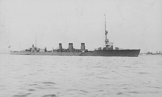 Tenryu in Yokosuka 1925.