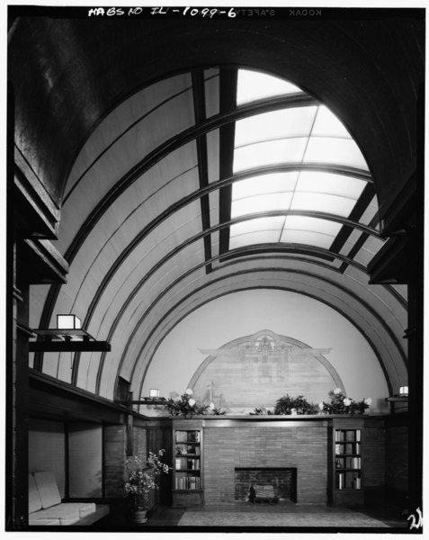 File:INTERIOR, CHILDREN'S PLAYROOM - Frank Lloyd Wright Home and Studio, 428 Forest Avenue and 951 Chicago Avenue, Oak Park, Cook County, IL HABS ILL,16-OAKPA,5-6.tif