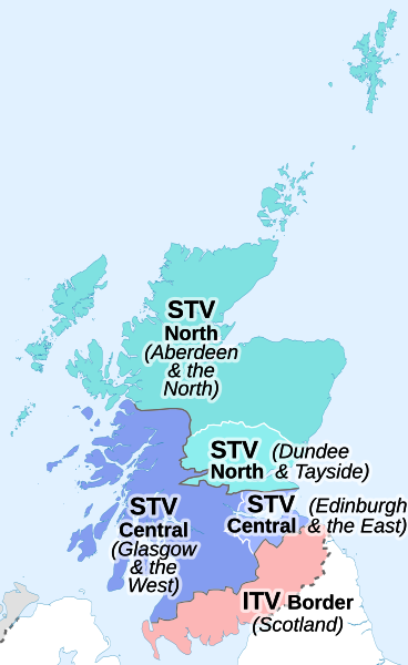 File:ITV network microregions in Scotland map 2015.svg