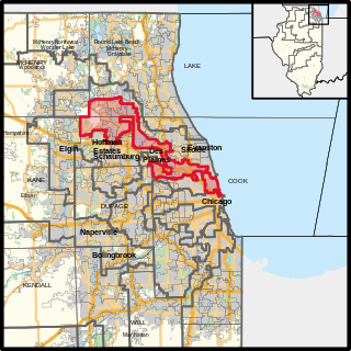Description de l'image Illinois's 5th congressional district (since 2023).svg.