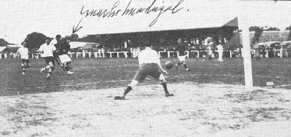 The first match of the El Salvador national team, 14 September 1921.