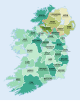 Ireland trad counties named.svg