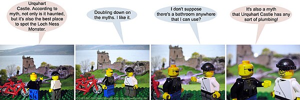 David Morgan-Mar's Irregular Webcomic! consists of photographs of Lego figures.