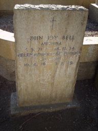 J.J. Bell's gravestone, St. Machar's Cathedral, Aberdeen