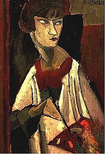 Autoportrait (1918).