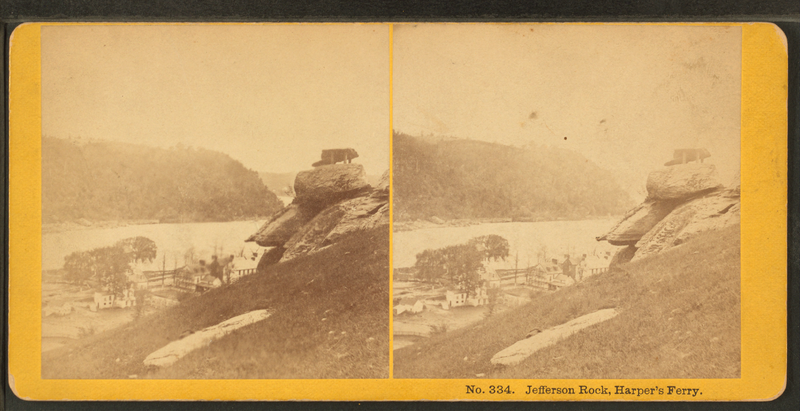 File:Jefferson Rock, Harper's Ferry, from Robert N. Dennis collection of stereoscopic views.png