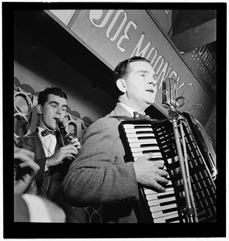 Joe Mooney and Andy Fitzgerald, New York, N.Y., ca. Oct. 1946 (William P. Gottlieb 01411).jpg