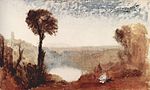 Lac de Nemi, Turner.