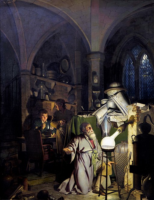 Joseph Wright of Derby The Alchemist