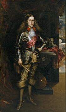 II. Károly király 1681-es portréja, Juan Carreño de Miranda alkotása (Museo del Prado)