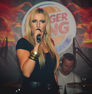 Kasia Cerekwicka Polish pop singer