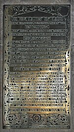 Memorial plaque in Holy Trinity, Kendal. Kendal, Holy Trinity. (Border Regiment Boer War Memorial).JPG