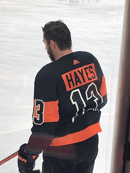 Hayes with the Philadelphia Flyers in 2020