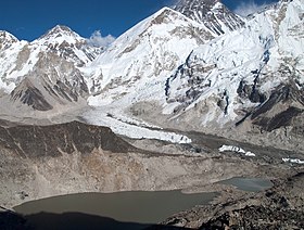 Glacier du Khumbu.