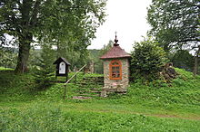 Shrine near cemetery in Kielczawa Kielczawa - shrine 2.jpg