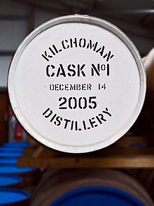 Kilchoman - an Islay Scotch whisky in the cask Kilchoman Cask No. 1.jpg#file