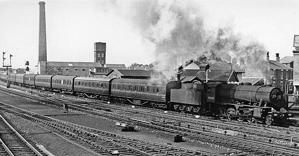 Kirkham station in 1962