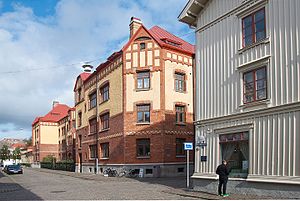 Kvarteret Löjtnanten i stadsdelen Haga i Göteborg.