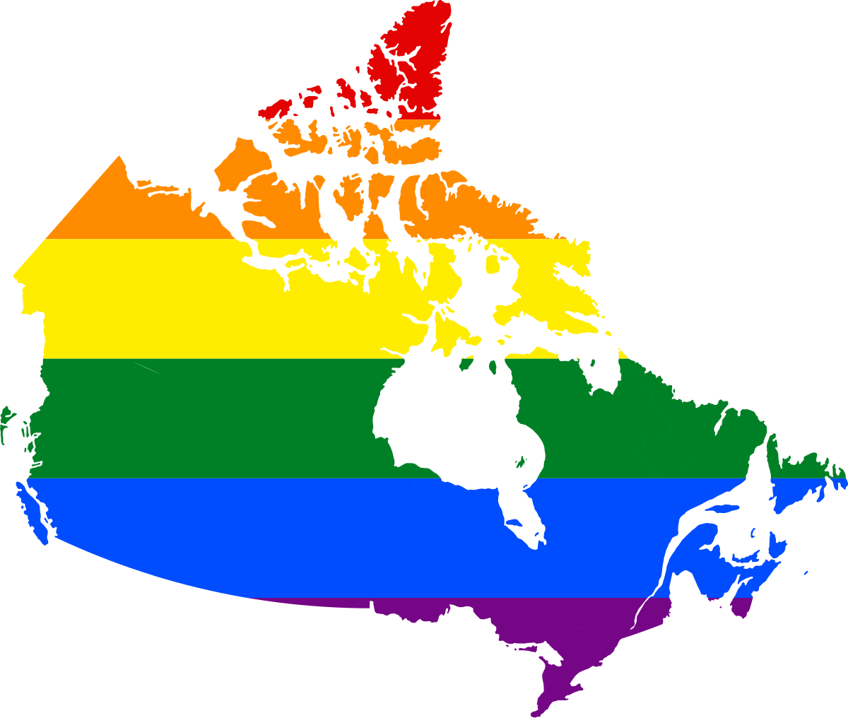 canada flag map png