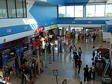 Airport interior in 2023 Laguindingan Airport inside check-in counter (Laguindingan, Misamis Oriental; 12-09-2023).jpg