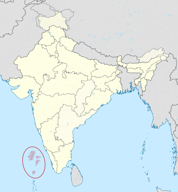Lakshadweep in India (disputed hatched).svg